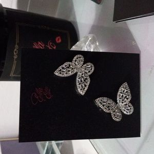 Butterfly Fashion Diamond Earrings